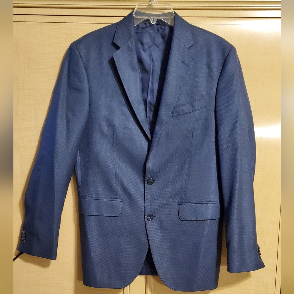 Navy Blue Men's Ike Blazer 38R
